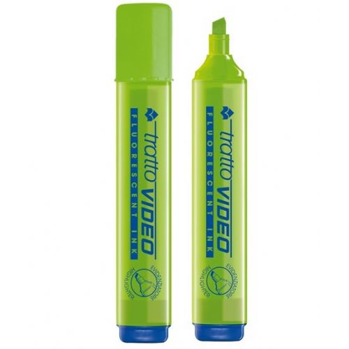EVIDENZIATORI TRATTO VIDEO LIME 09 F830209